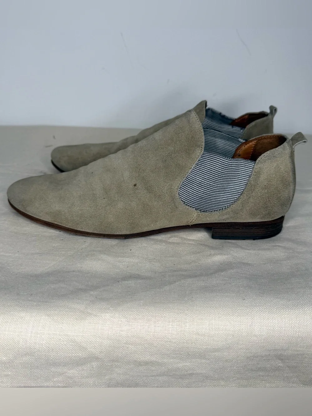 Fiorentini + Baker scarpa uomo beige vintage shoe man Size EU 42 US 9